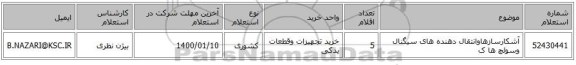 آشکارسازهاوانتقال دهنده های سیگنال وسوئچ ها ک