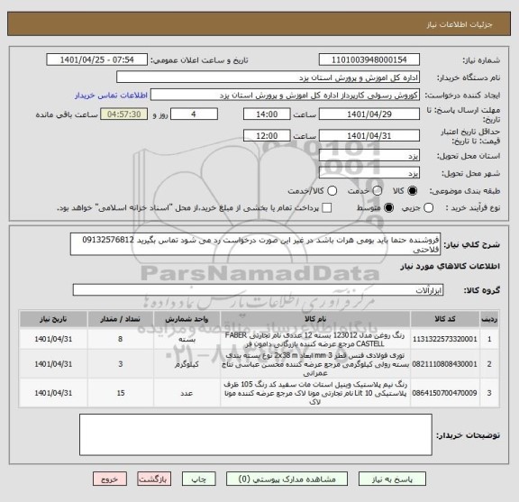 استعلام فروشنده حتما باید بومی هرات باشد در غیر این صورت درخواست رد می شود تماس بگیرید 09132576812 فلاحتی