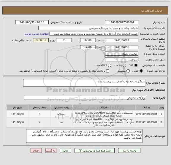 استعلام دزدگیر تشابه ایرا ن کد لیست پیوست دارد