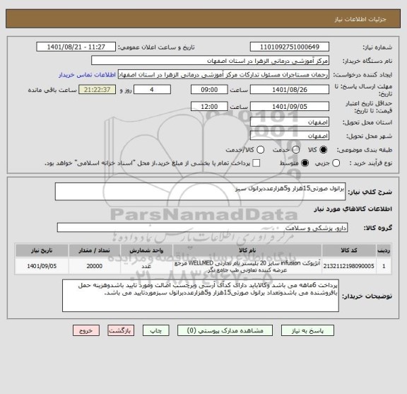 استعلام برانول صورتی15هزار و5هزارعددبرانول سبز