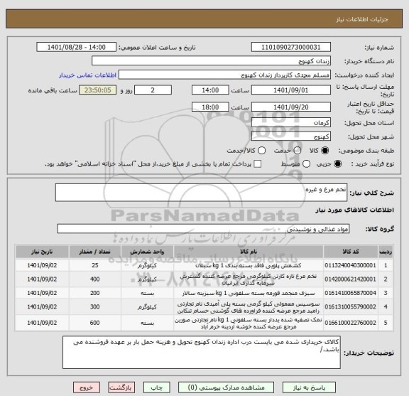 استعلام تخم مرغ و غیره