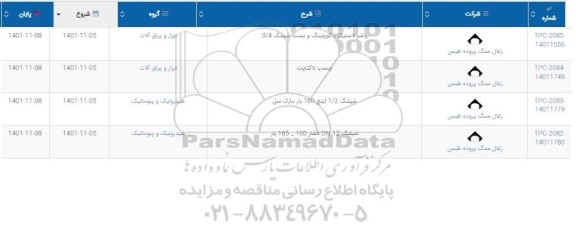 استعلام واشر لاستیکی ، کوپلینگ و پست شیلنگ 3/4 و...