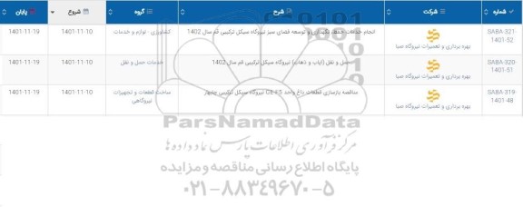 استعلام انجام خدمات حفظ، نگهداری و توسعه فضای سبز ...