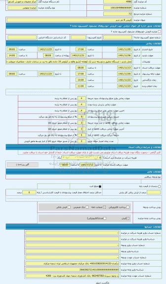 مزایده ، فروش ۸ نفر شتر