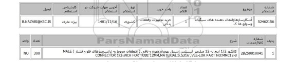 استعلام، آشکارسازهاوانتقال دهنده های سیگنال وسوئچ ها ک