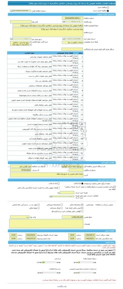 مناقصه، مناقصه عمومی یک مرحله ای پروژه روشنایی حدفاصل دادگستری تا دروازه قرآن شهر لیکک)