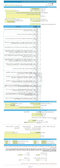 مناقصه، مناقصه عمومی یک مرحله ای پروژه نوار حفاری و لکه گیری آسفالت معابر