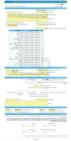 مناقصه، فراخوان ارزیابی کیفی  گازرسانی به 50 واحد تولیدی مصوبات شورای اقتصاد در سطح استان مرکزی