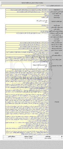 مناقصه, خرید و تحویل مقدار ۲۶۷۶ متر لوله فولادی باقیمانده سامانه های شمالغرب، غرب، شرق و مخزن ۴۵ طرح جامع آب