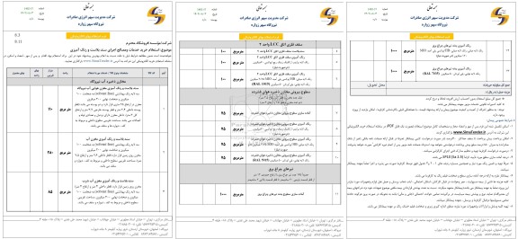 استعلام خرید خدمات و مصالح اجرای سندبلاست و رنگ آمیزی 