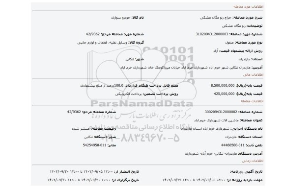 رنو مگان مشکی