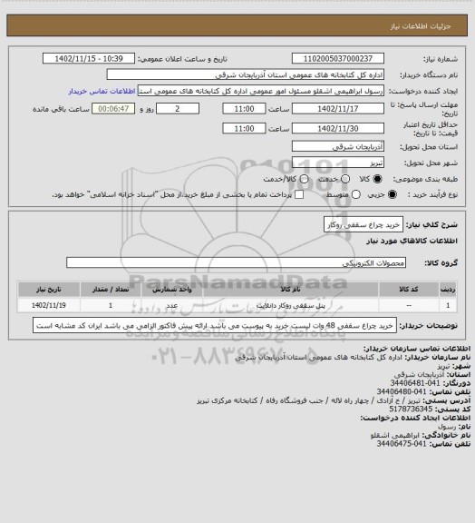 استعلام خرید چراغ سقفی روکار