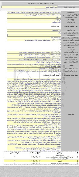 مناقصه, واگذاری خدمات نگهداری، پشتیبانی، راهبری، نصب و راه اندازی کلیه تجهیزات سخت افزار و شبکه ی رایانه ای