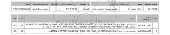 استعلام، روتاری جوینت