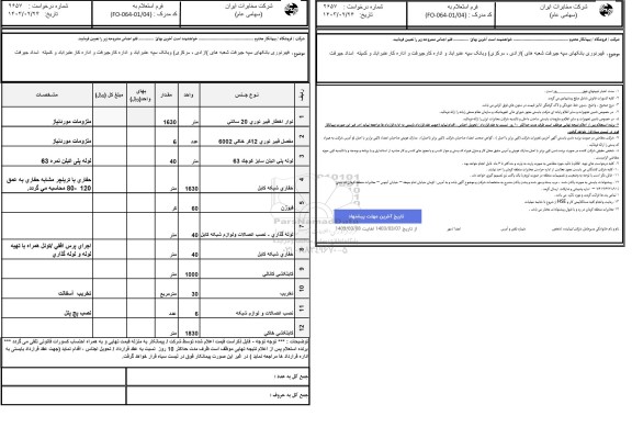 استعلام فیبرنوری بانکهای سپه ...