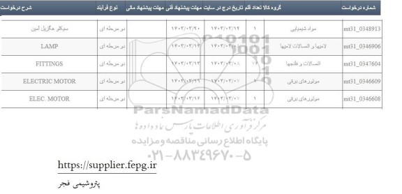 استعلام سیکلو هگزیل امین