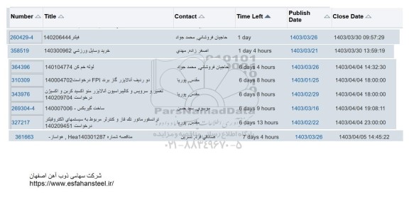 استعلام فیلتر  ....