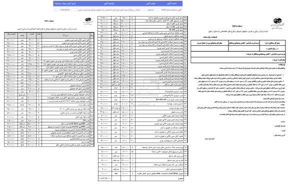 استعلام انتخاب پیمانکار اجرای طرح های اختصاصی و سایتهای موبایل اردستان و نایین