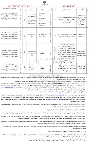 مزایده ملک با کاربری صنعتی (تولید خاک پوششی)....