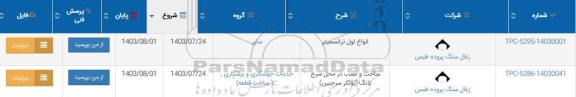 استعلام انواع لول ترانسمیتر ...