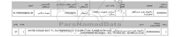 استعلام داکتهای طرح جدید(فوق اضطراری)