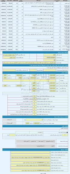 مزایده ، لوازم الکترونیکی. بازدید گمرک جنوب (کالا با توجه به شرایط موجود قیمت گذاری شده است) رویت کالا الزامی می باشد در غیر این