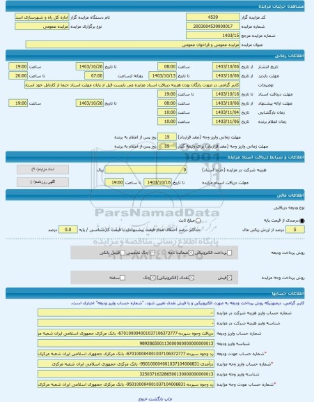 مزایده ، مزایده عمومی و فراخوان عمومی -مزایده آپارتمان  - استان سیستان و بلوچستان