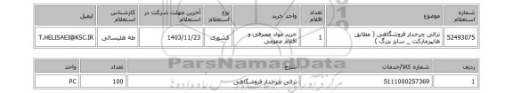 استعلام ترالی چرخدار فروشگاهی ( مطابق هایپرمارکت _ سایز بزرگ )