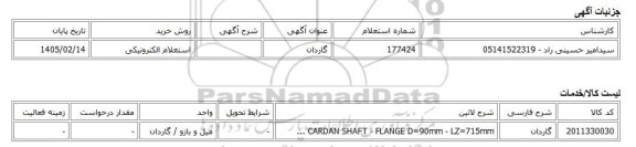 استعلام الکترونیکی، گاردان