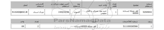 استعلام کولر دوتیکه ایستاده 60000
