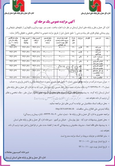 آگهی مزایده , مزایده  واگذاری  اجازه ساخت ، نصب بنر ، بهره برداری