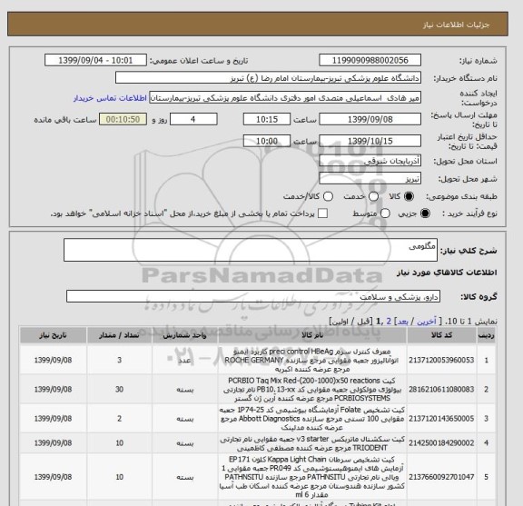 استعلام مگلومی