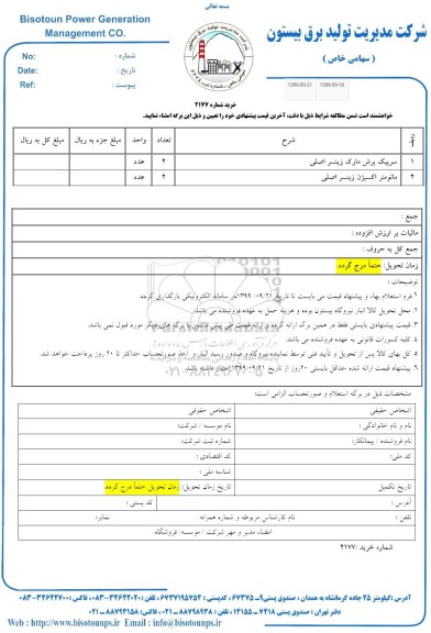 استعلام، استعلام سرپیک برش مارک زینسر