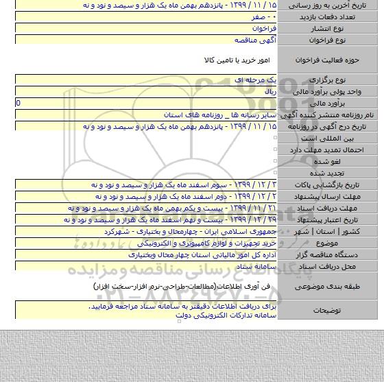 خرید تجهیزات و لوازم کامپیوتری و الکترونیکی