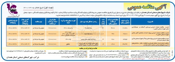 مناقصه ، مناقصه عملیات اجرایی زیرسازی، آسفالت و جدولگذاری ...