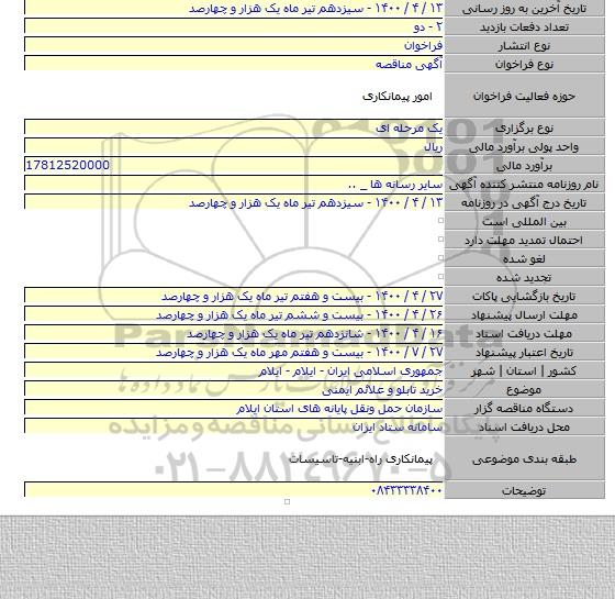 خرید تابلو و علائم ایمنی