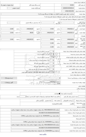 برداشت، حمل، توزین  و فروش حدودا 9 هکتار ذرت علوفه ای ایستگاه یوسف آباد-1