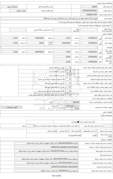 ضایعات چوبی (میز، صندلی، درب، ...)