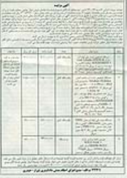 مزایده , مزایده دستگاه تشخیص نشت یابی لوله آب ...