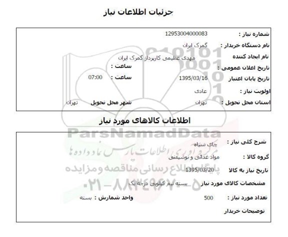 استعلام, استعلام چاه سیاه