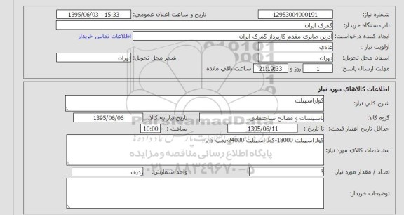 استعلام , استعلام کولر اسپیلت