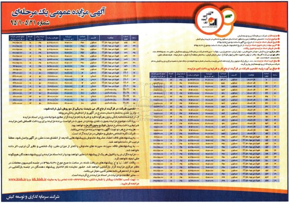 مزایده,مزایده تخصیص 50 قطعه زمین نوبت دوم 