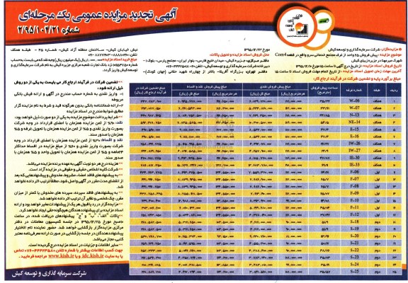 مزایده,مزایده پیش فروش 25 واحد از غرف مجتمع خدماتی نوبت دوم 