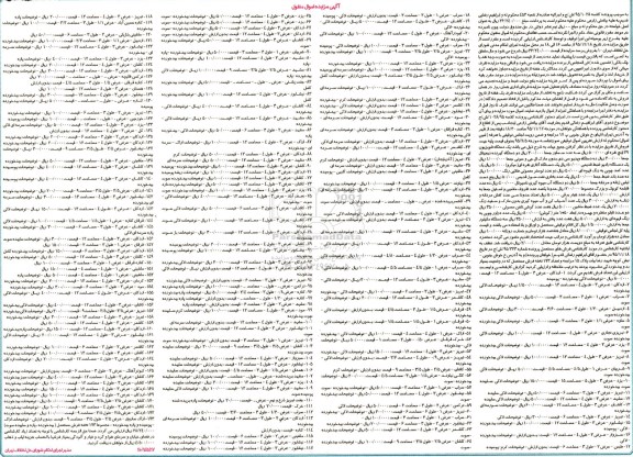 آگهی مزایده اموال منقول , مزایده فروش یکدستگاه تلویزیون 29 اینچ ، سماور ، دو دستگاه گیرنده دیجیتال ، ده دستگاه ویدیو سی دی ...