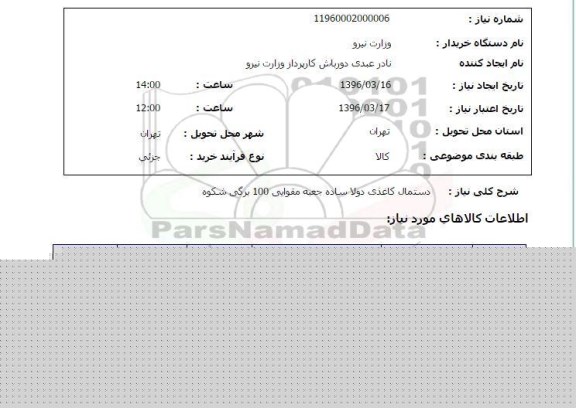 استعلام ،استعلام دستمال کاغذی دولا ساده ...