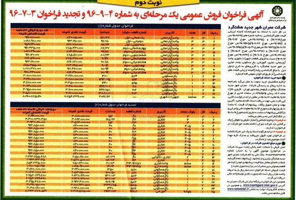 مزایده,مزایده فروش قطعات تجهیزات شهری واحد آپارتمانی تجاری آموزشی نوبت دوم 