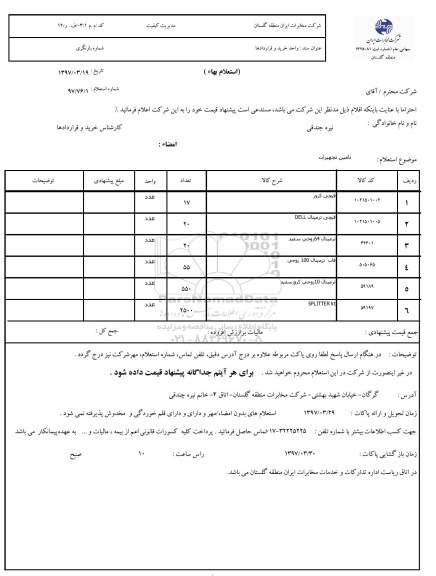 استعلام بهاء , استعلام بها قیچی کروز...