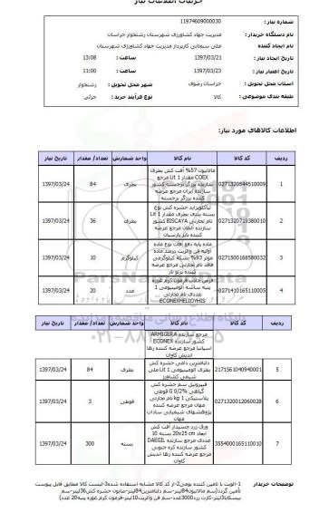 استعلام, مالاتیون و ...