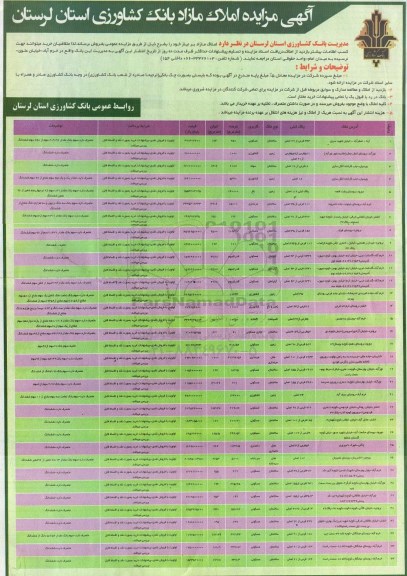 مزایده,مزایده فروش املاک مازاد