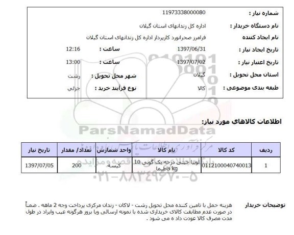 استعلام,لوبیا چیتی